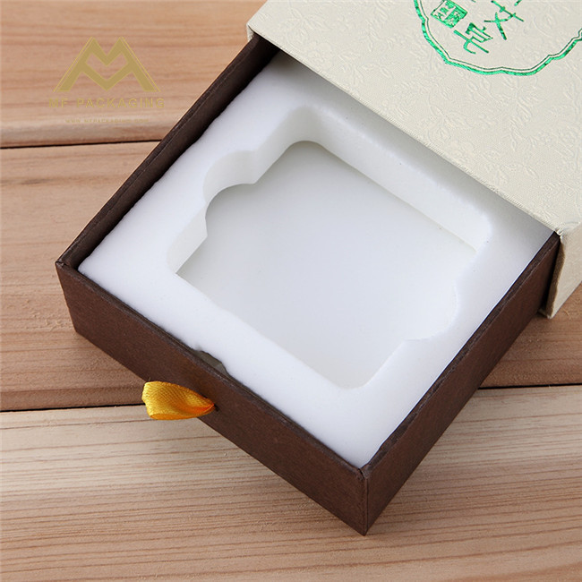 customized rigid cosmetic perfume packaging box with lid luxury