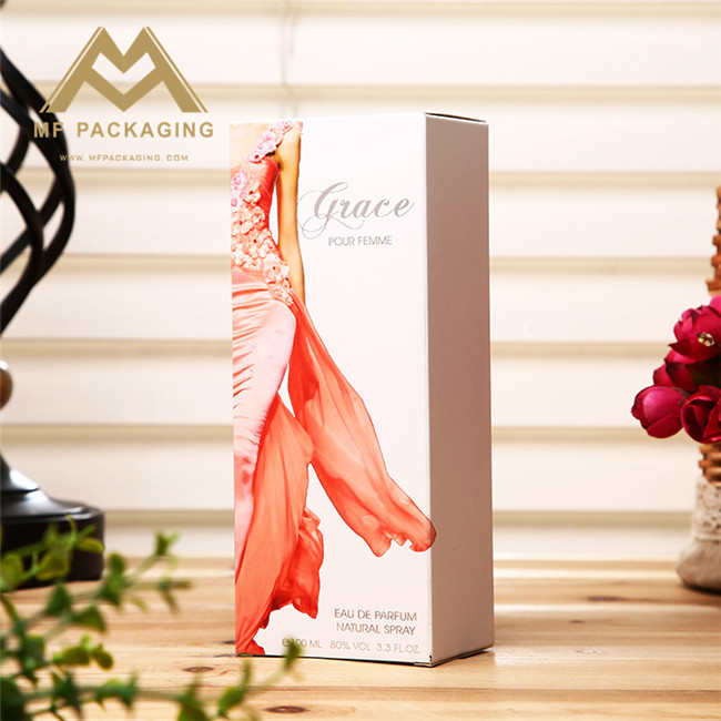 custom coated perfume box cosmetic packaging gift
