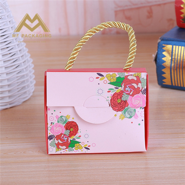 hot sale foldable shopping gift packaging artpaper box candy