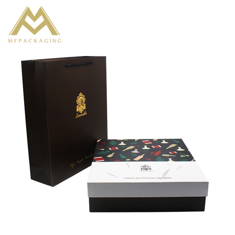 christmas gift box wine box party gift packaging box grand