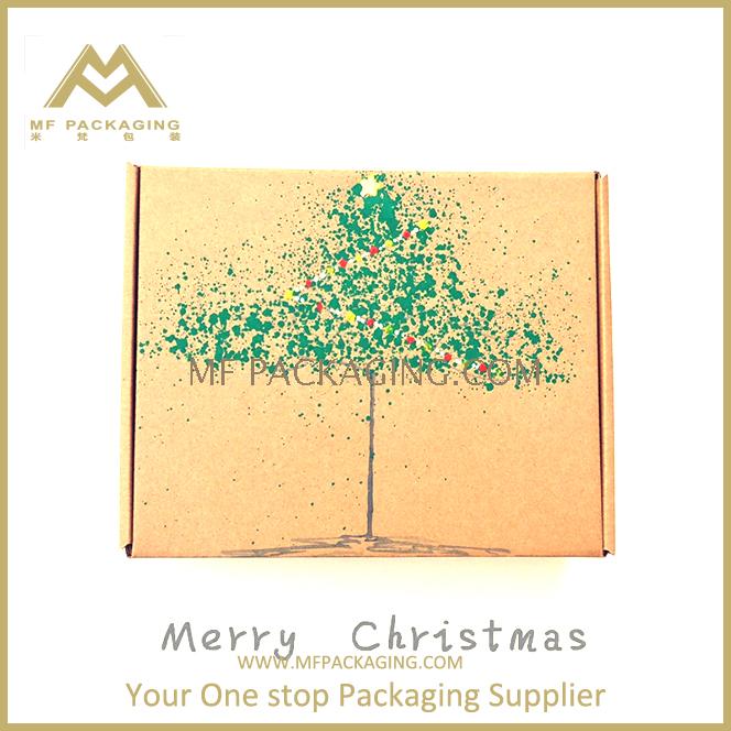 folding box handmade packages for christmas eve decoration gift