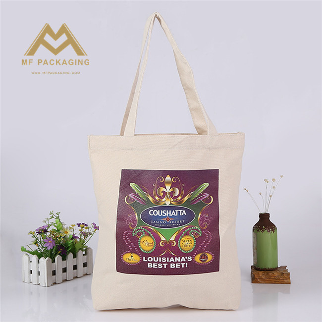 custom printed organic wholesale recycled cotton bagtote bag