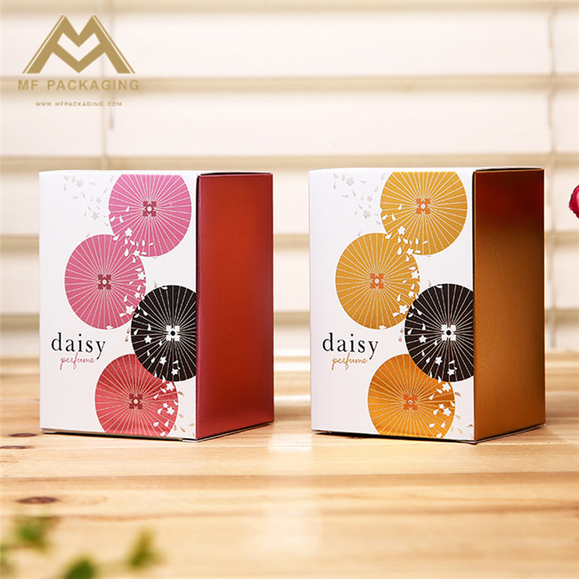 wholesale custom design printing paper perfume box packaging