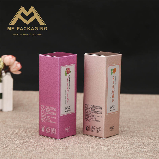 luxury high quality perfume folding paper box packaging