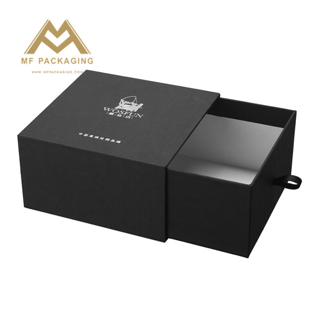 leather belt products drawer cardboard box